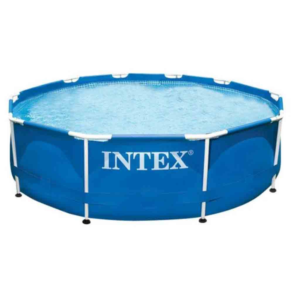 INTEX 28202NP Piscina fuori terra tonda con telaio dm.305 cm x 76h con filtro pompa