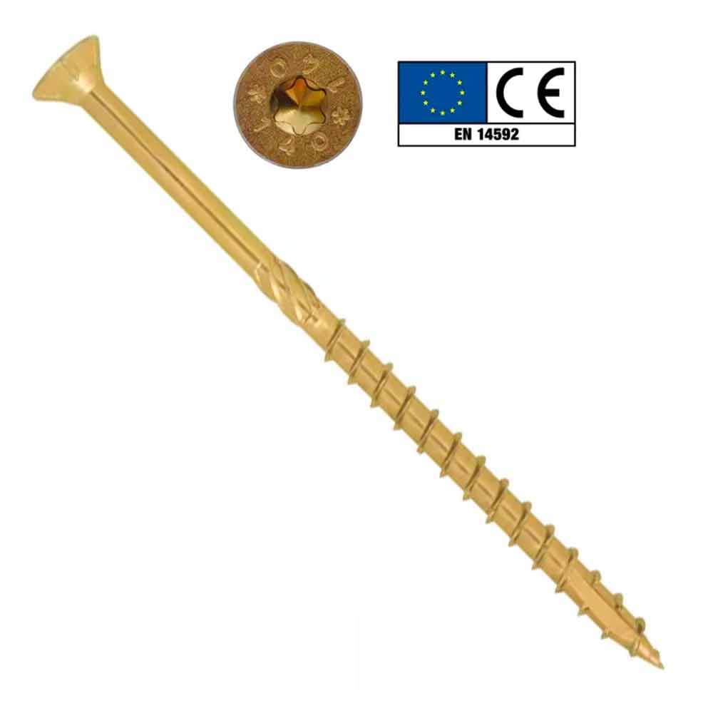 Viti portanti per legno TSP torx mm.8 x 160 cf.50 pz.